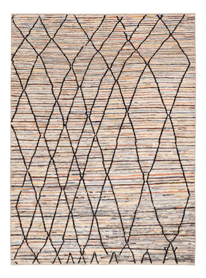 Berber Teppich - 203 x 151 cm - mehrfarbig