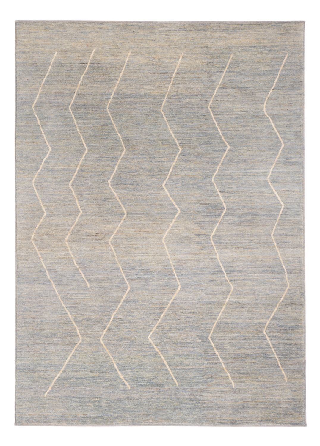 Berber Teppich - 237 x 170 cm - hellgrau