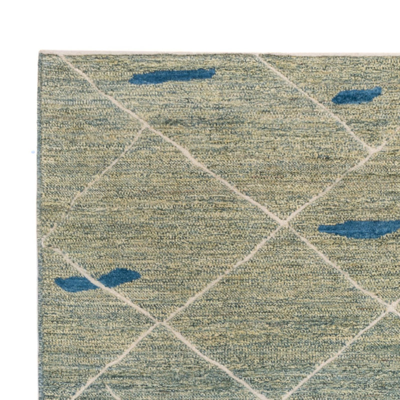 Berber Teppich - 236 x 172 cm - hellgrün