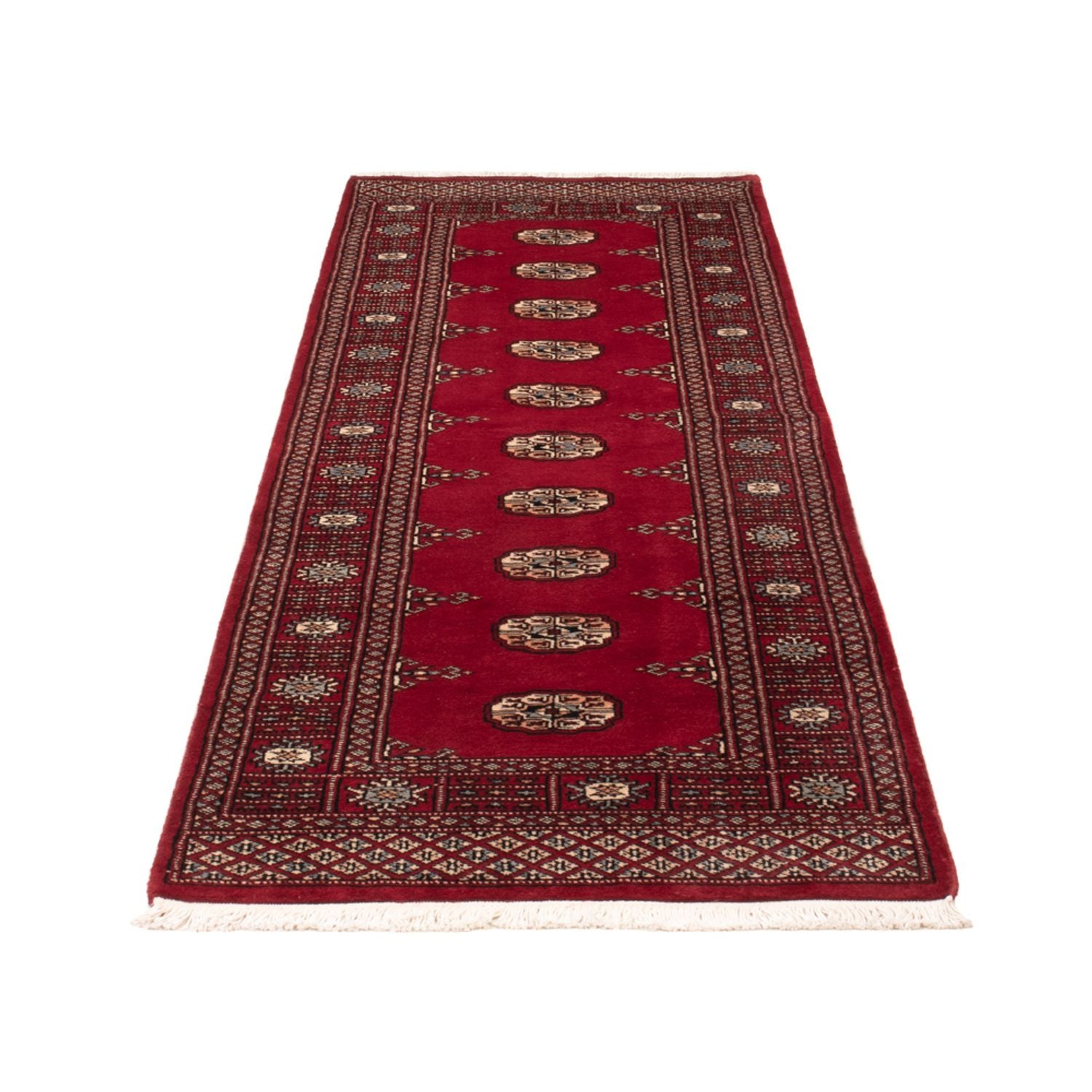 Läufer Pakistan - 241 x 77 cm - rot