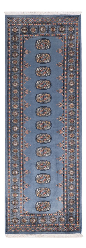 Läufer Pakistan - 209 x 76 cm - blau