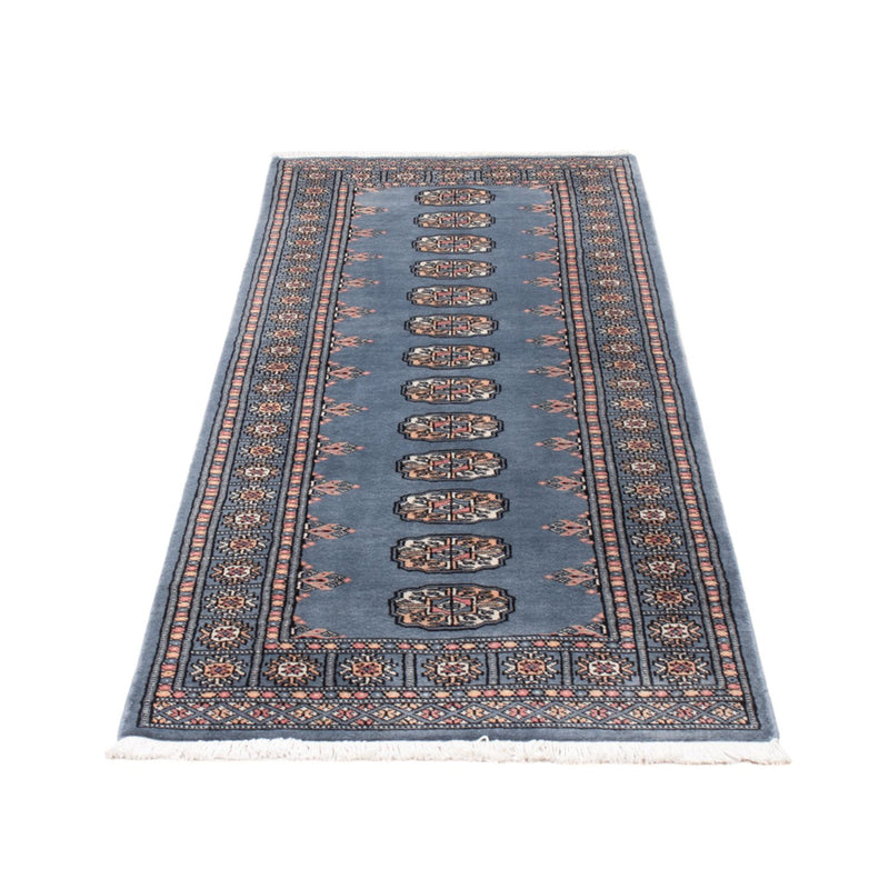 Läufer Pakistan - 209 x 76 cm - blau