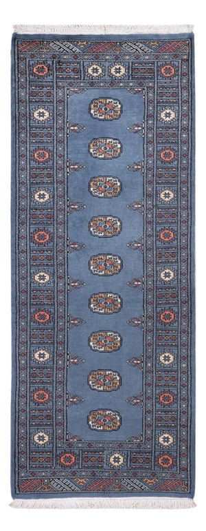 Läufer Pakistan - 199 x 80 cm - blau