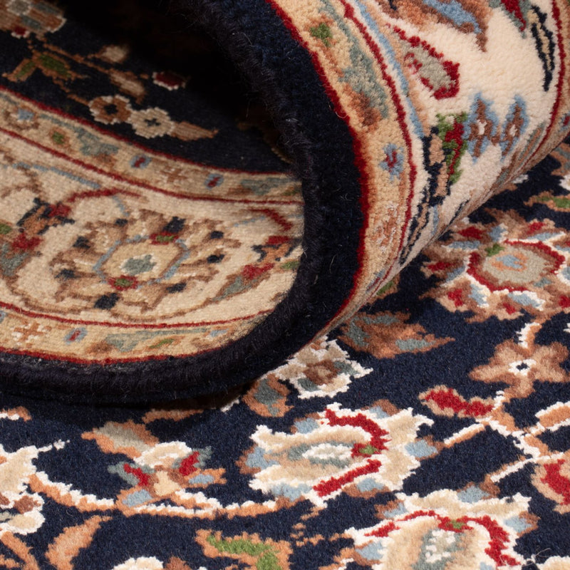 Läufer Orient - Nain - Indus - 253 x 81 cm - dunkelblau