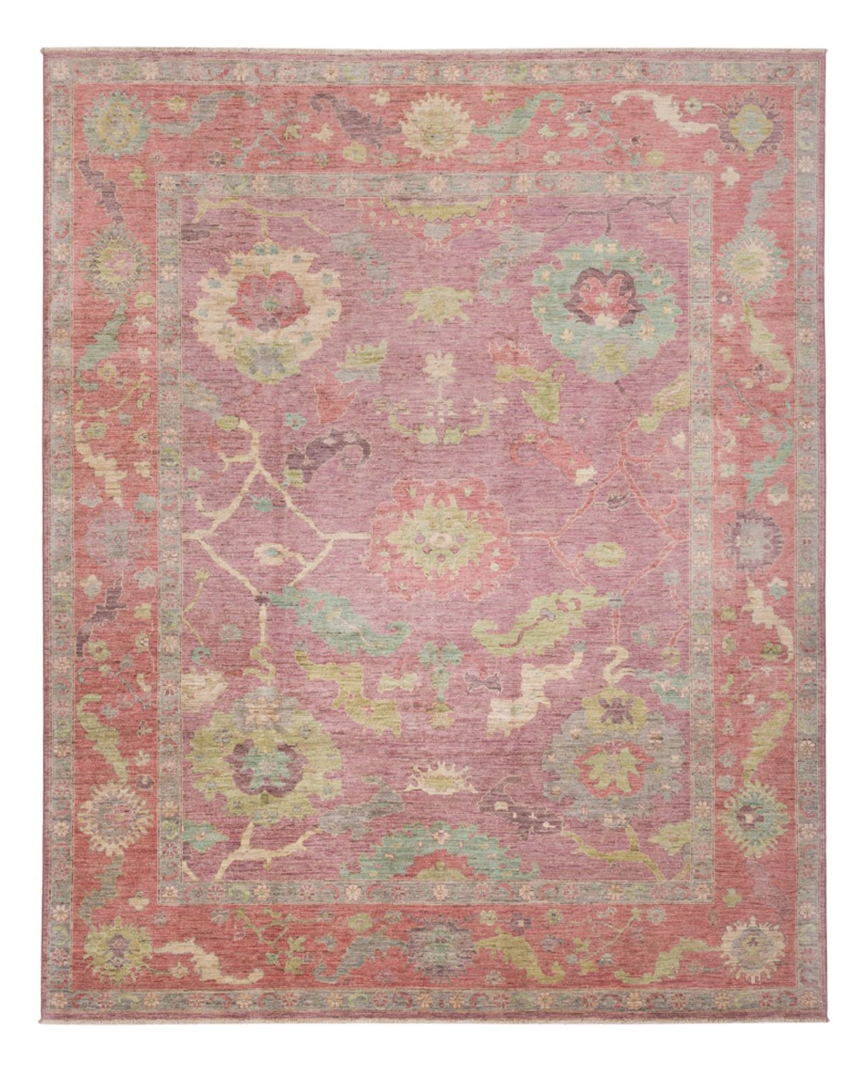 Ziegler Teppich - Usak - 306 x 248 cm - lila