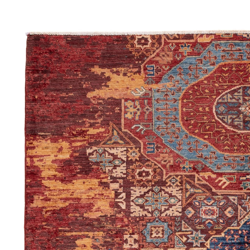 Designer Teppich - 195 x 156 cm - mehrfarbig