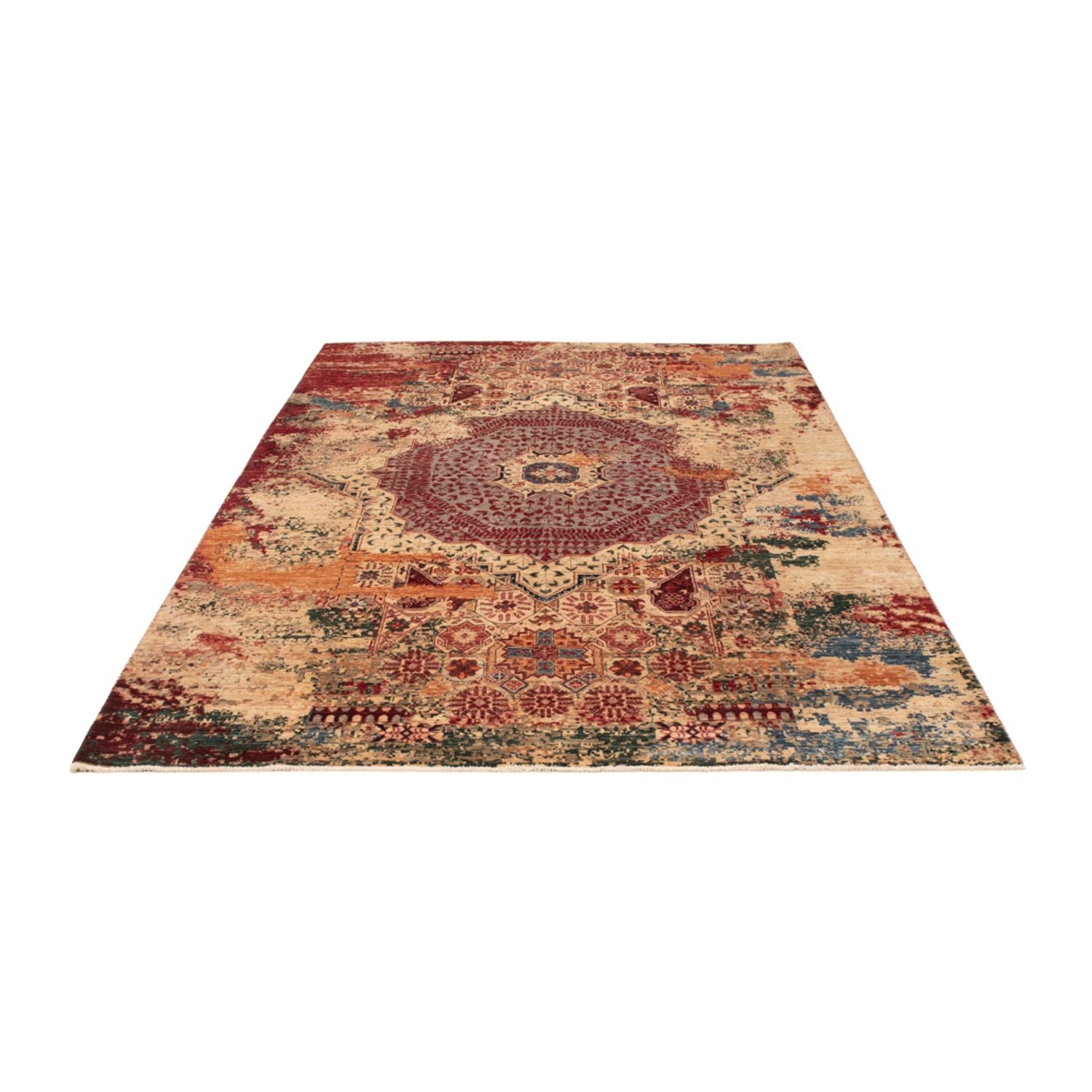 Designer Teppich - 236 x 169 cm - mehrfarbig