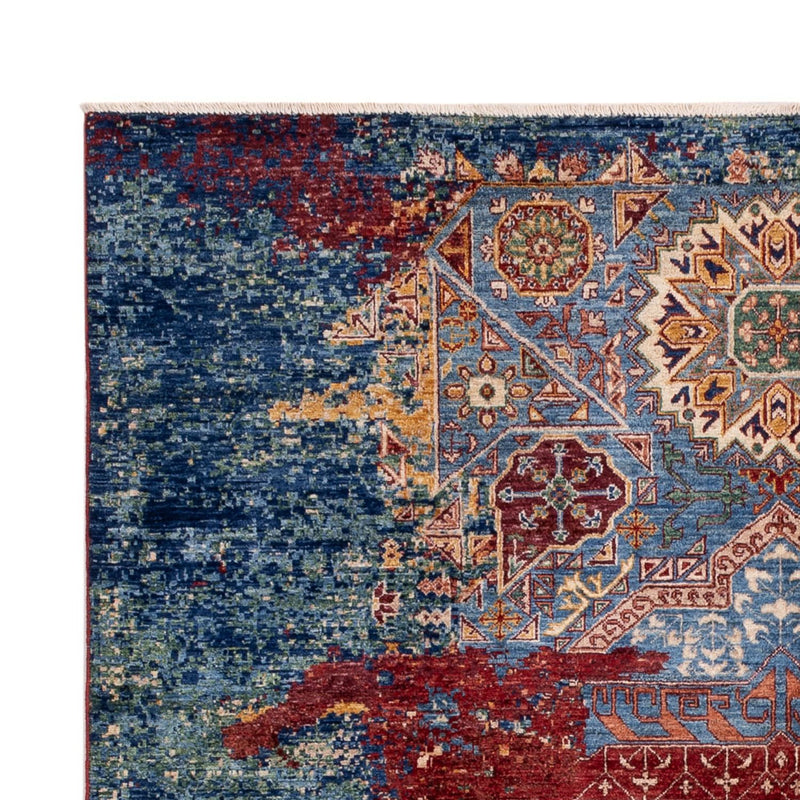 Designer Teppich - 237 x 174 cm - mehrfarbig