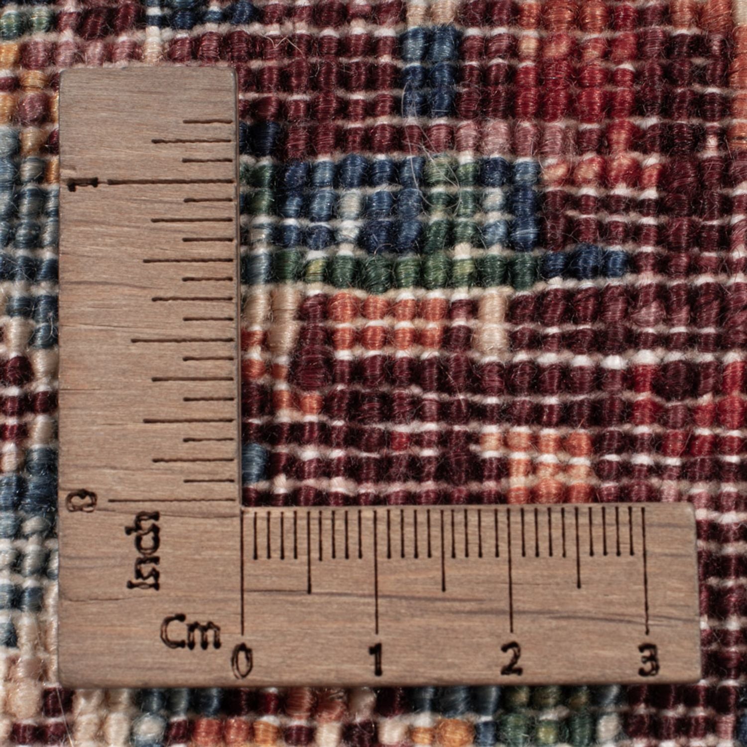 Designer Teppich - 237 x 174 cm - mehrfarbig