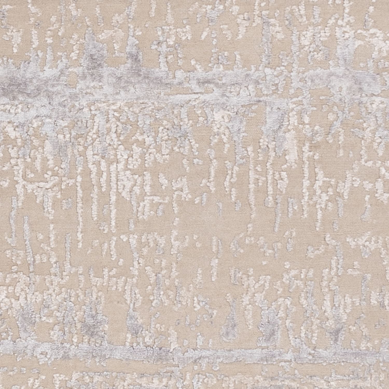Designer Teppich - 208 x 151 cm - beige