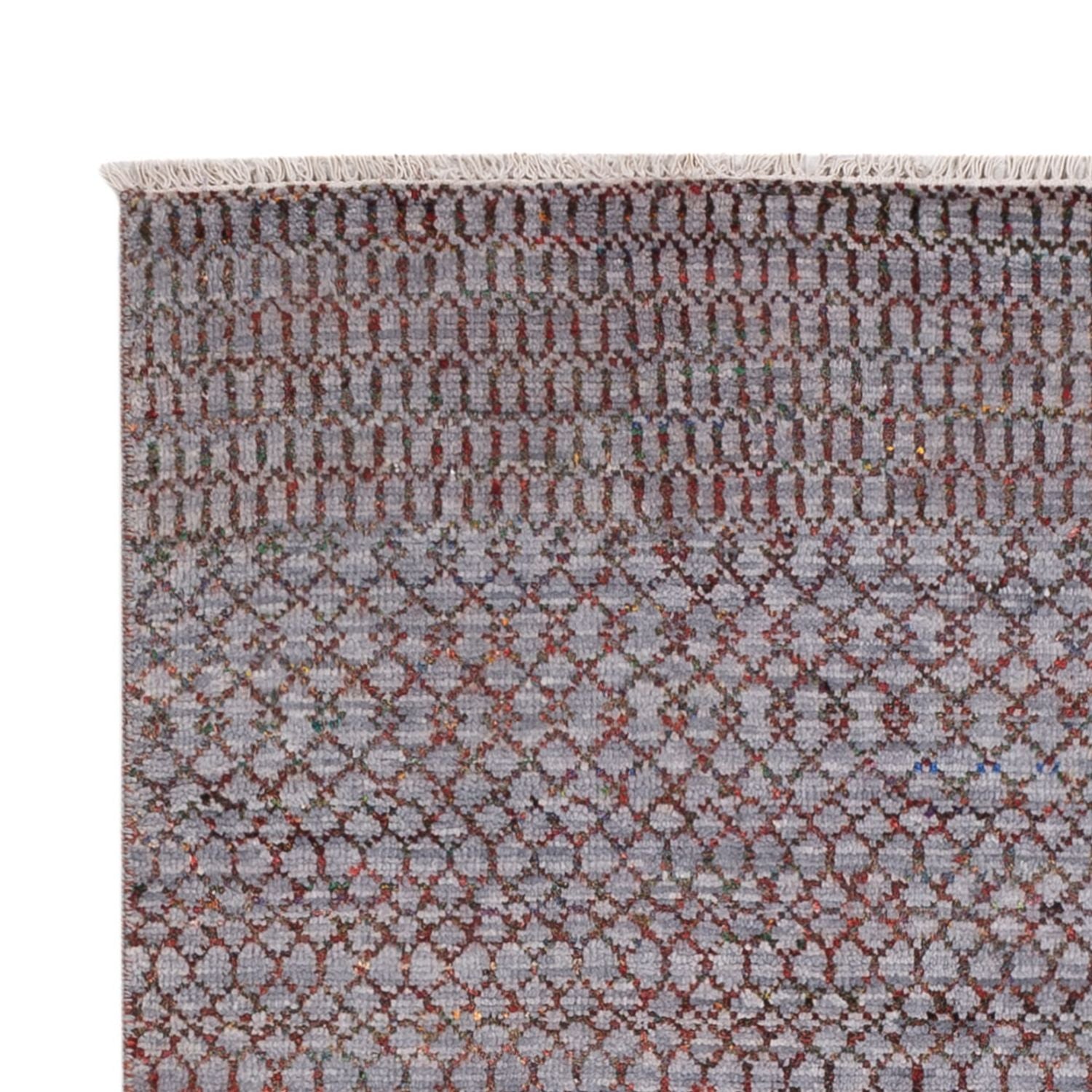 Designer Teppich - 199 x 150 cm - dunkelblau