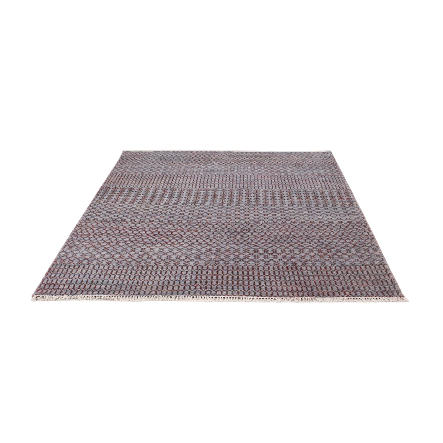 Designer Teppich - 199 x 150 cm - dunkelblau
