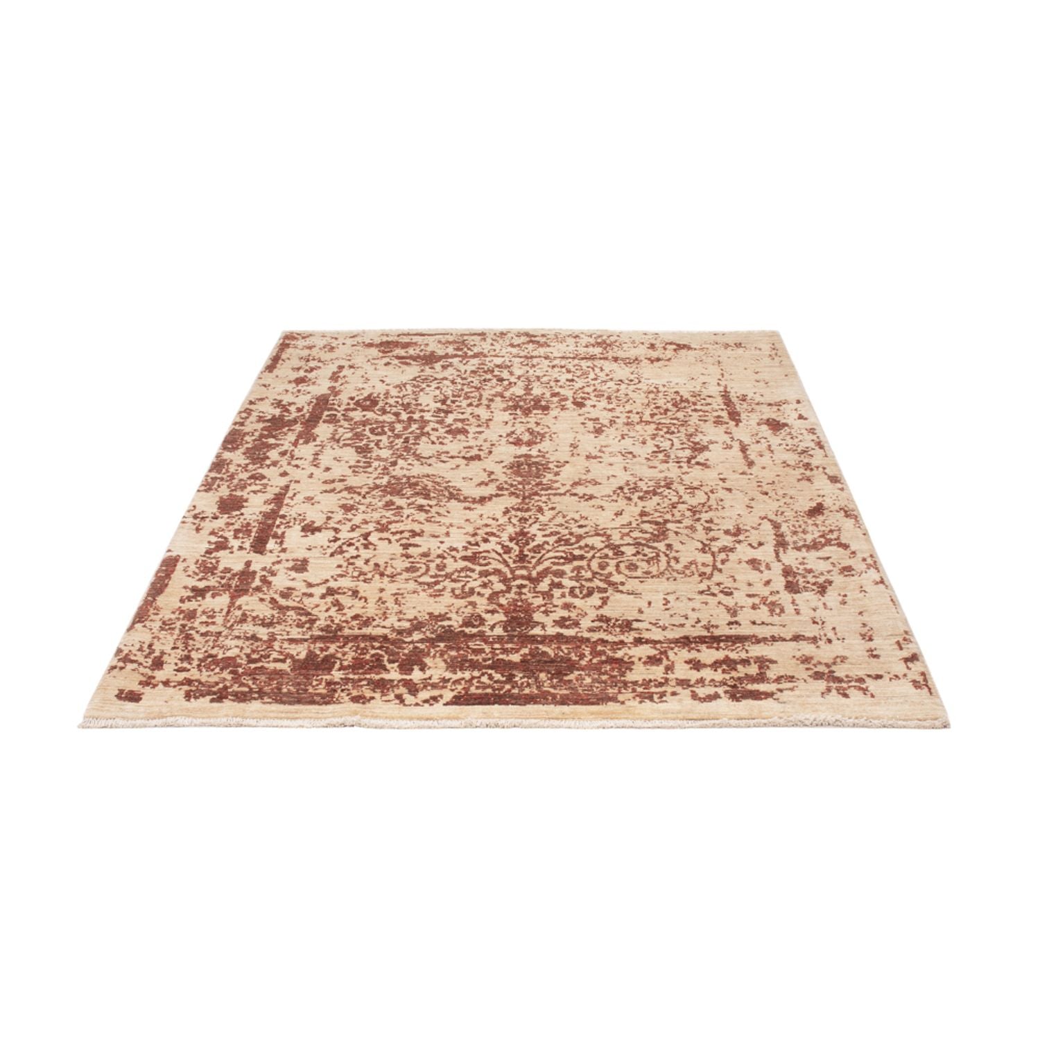 Designer Teppich - 205 x 150 cm - beige
