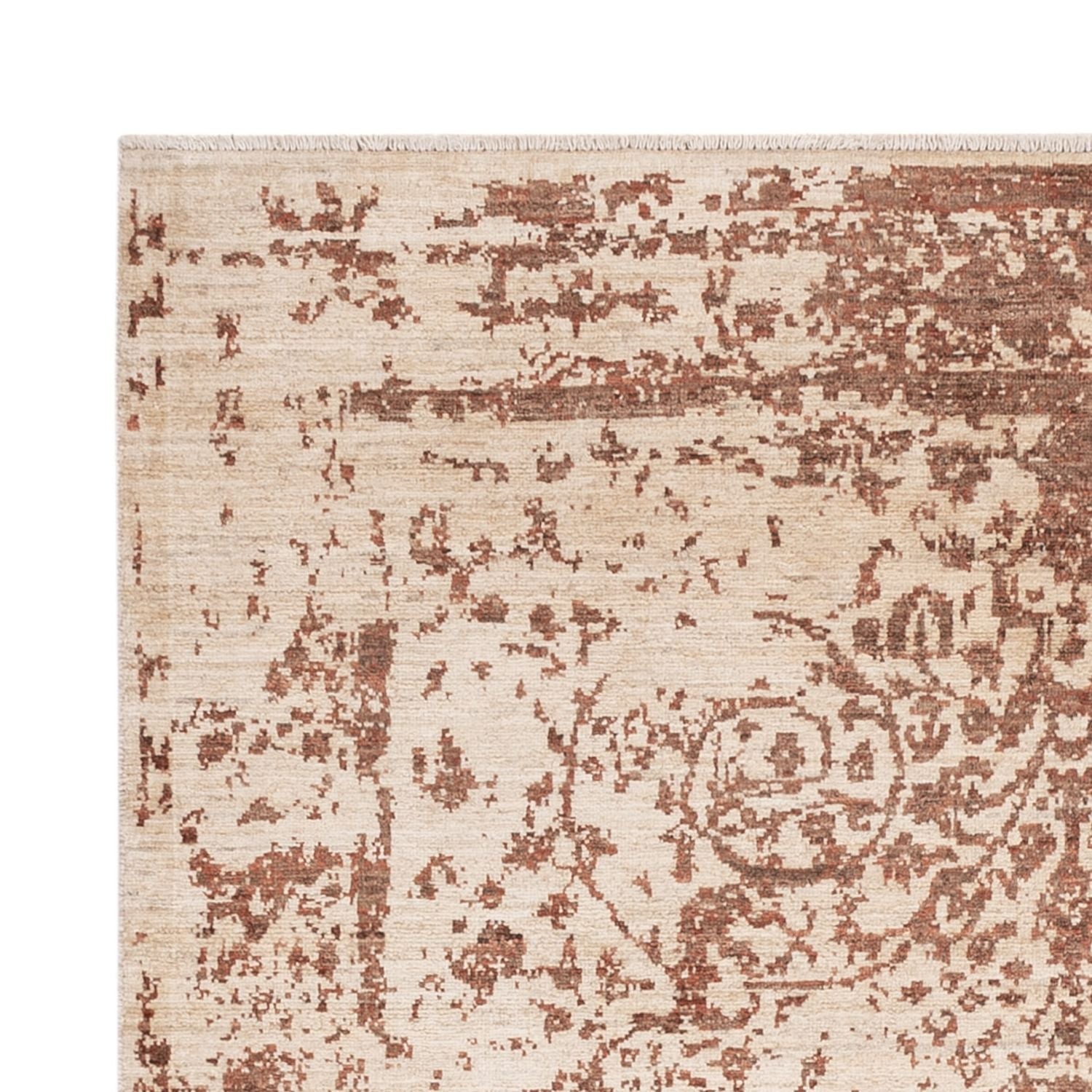 Designer Teppich - 199 x 150 cm - beige