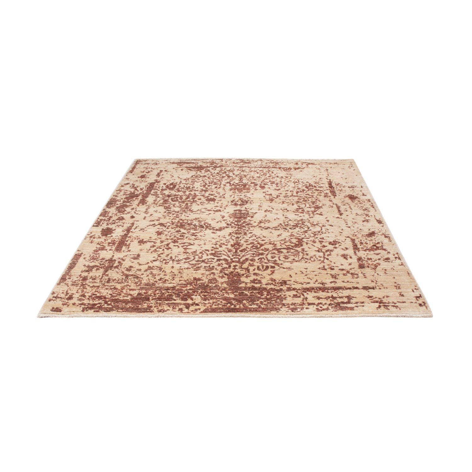 Designer Teppich - 199 x 150 cm - beige