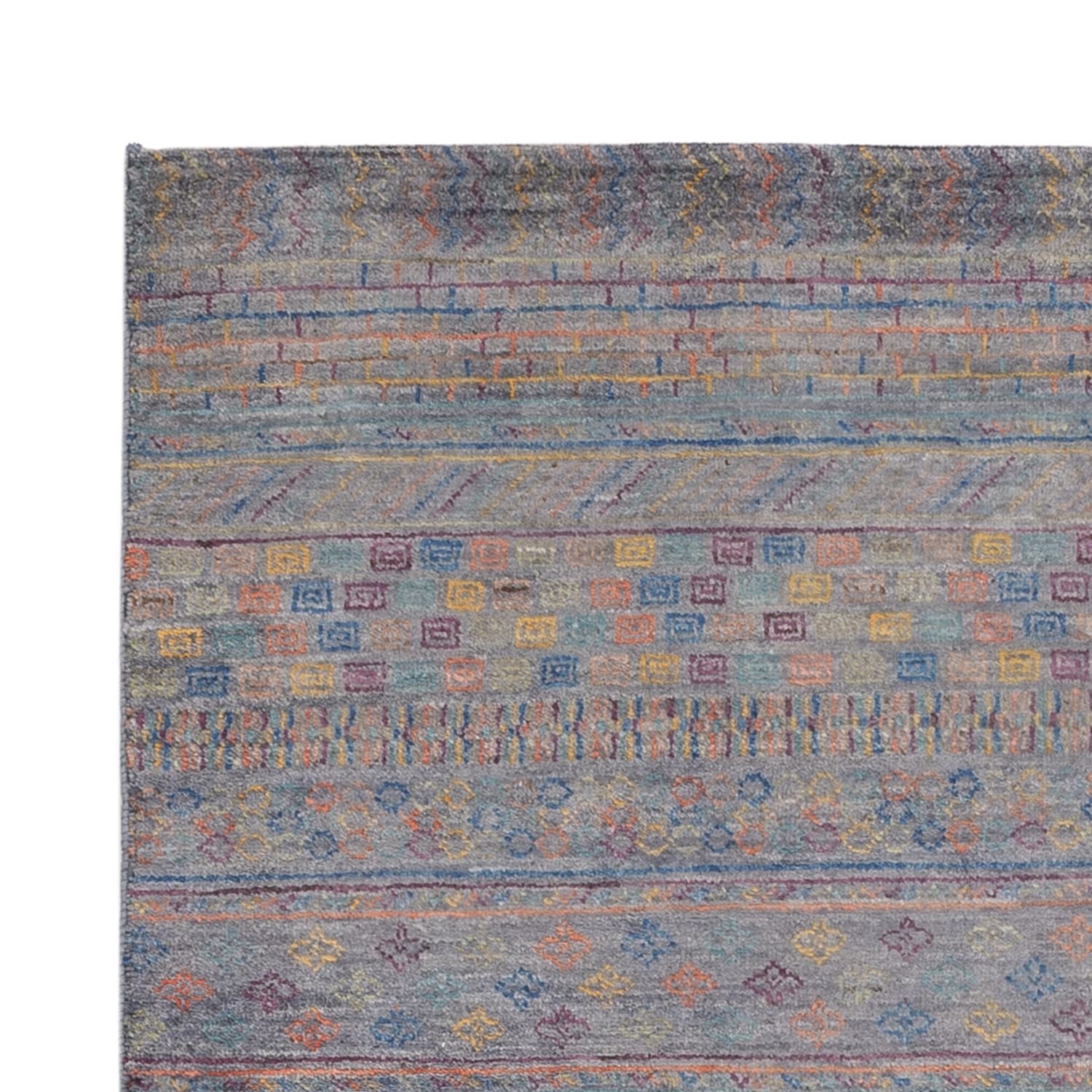 Designer Teppich - 205 x 152 cm - dunkelblau