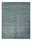 Designer Teppich - 196 x 152 cm - dunkelgrün
