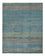 Designer Teppich - 195 x 154 cm - dunkelgrün