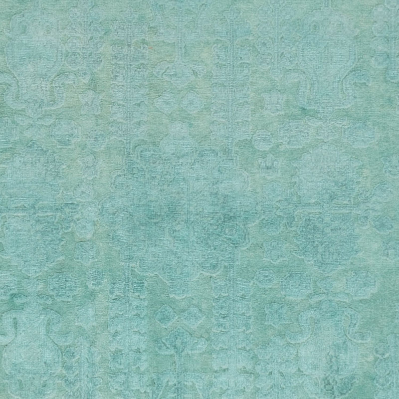 Designer Teppich - 196 x 156 cm - türkis