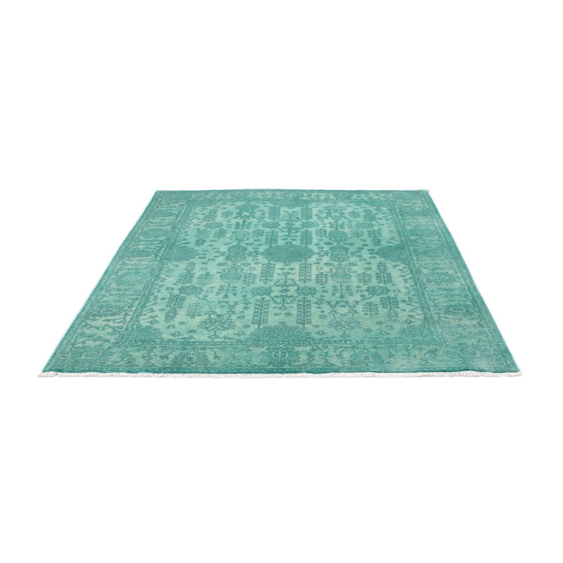 Designer Teppich - 196 x 156 cm - türkis