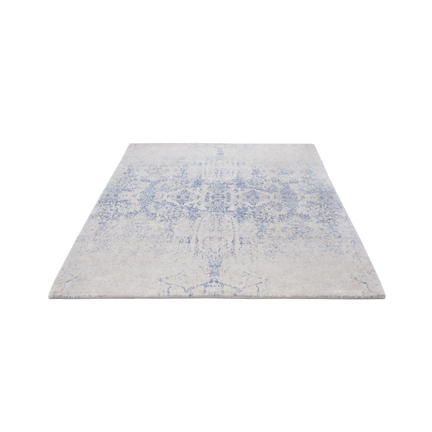 Designer Teppich - 209 x 142 cm - weiß