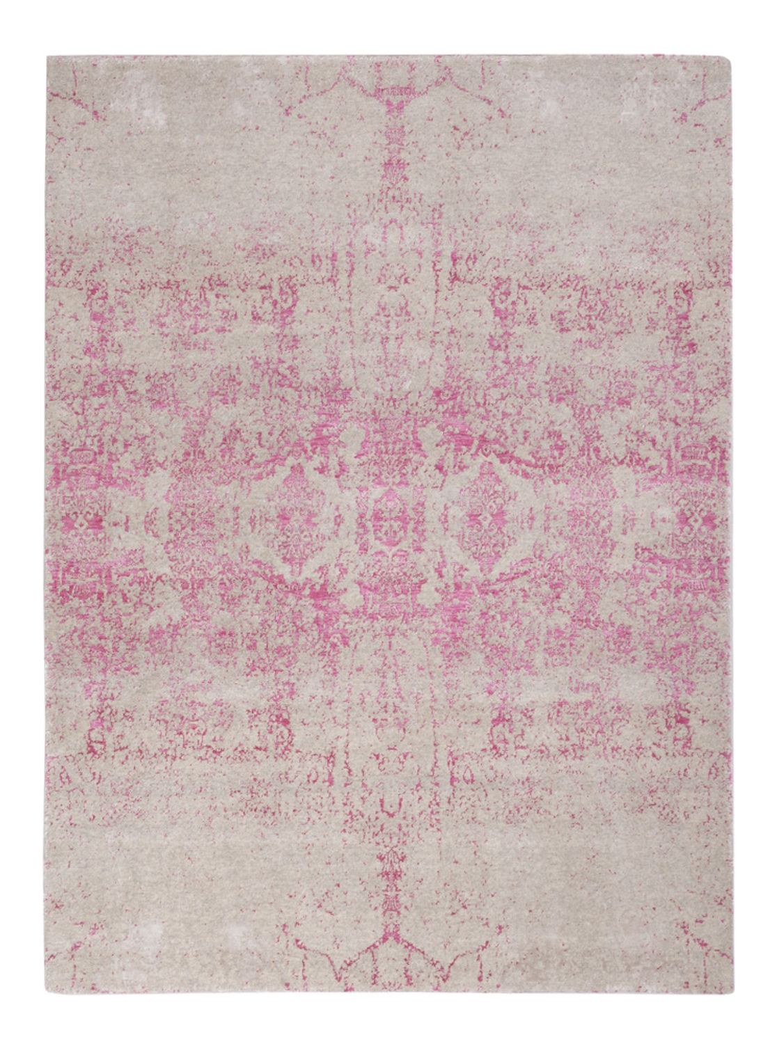Designer Teppich - 204 x 152 cm - mehrfarbig