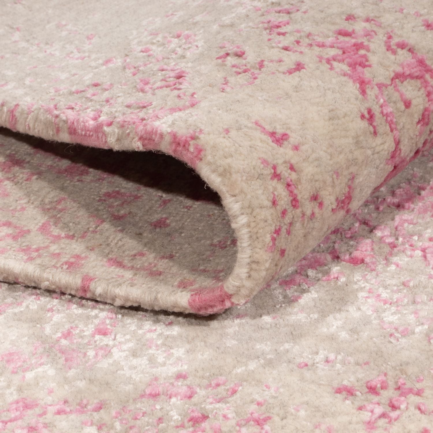 Designer Teppich - 204 x 152 cm - mehrfarbig