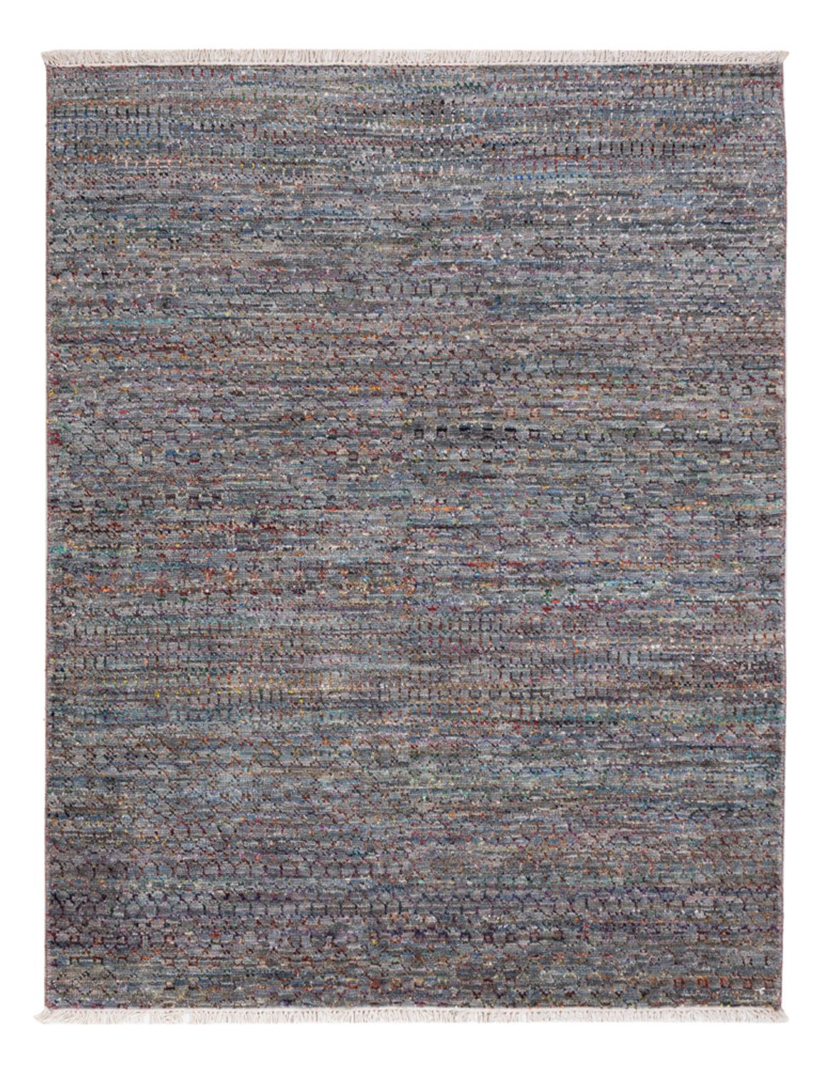 Designer Teppich - 195 x 152 cm - mehrfarbig
