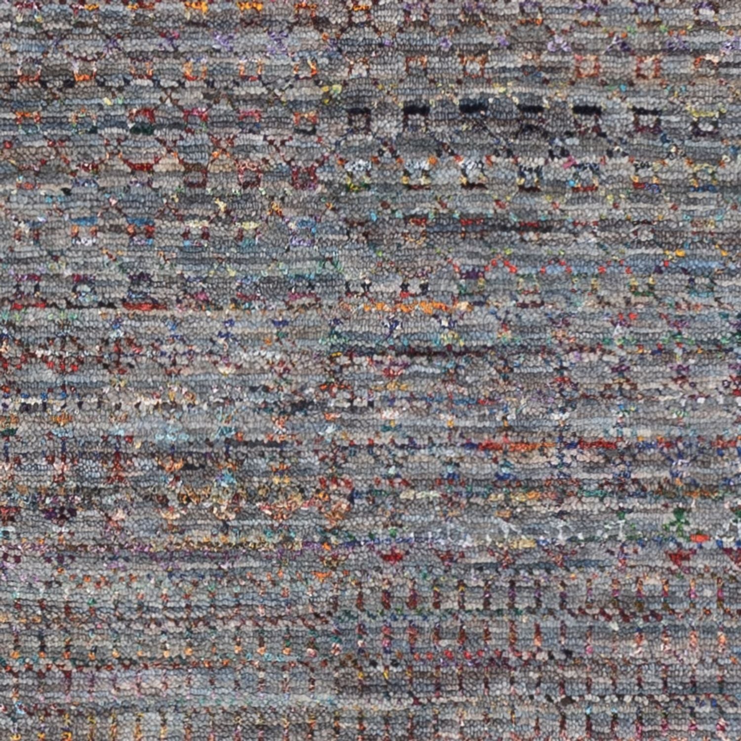 Designer Teppich - 195 x 152 cm - mehrfarbig