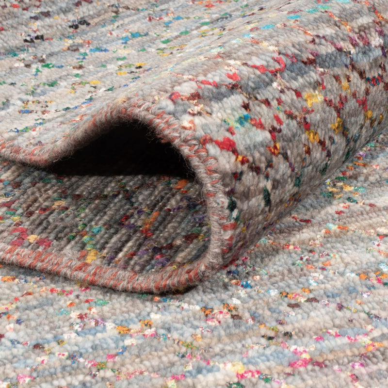 Designer Teppich - 195 x 152 cm - mehrfarbig