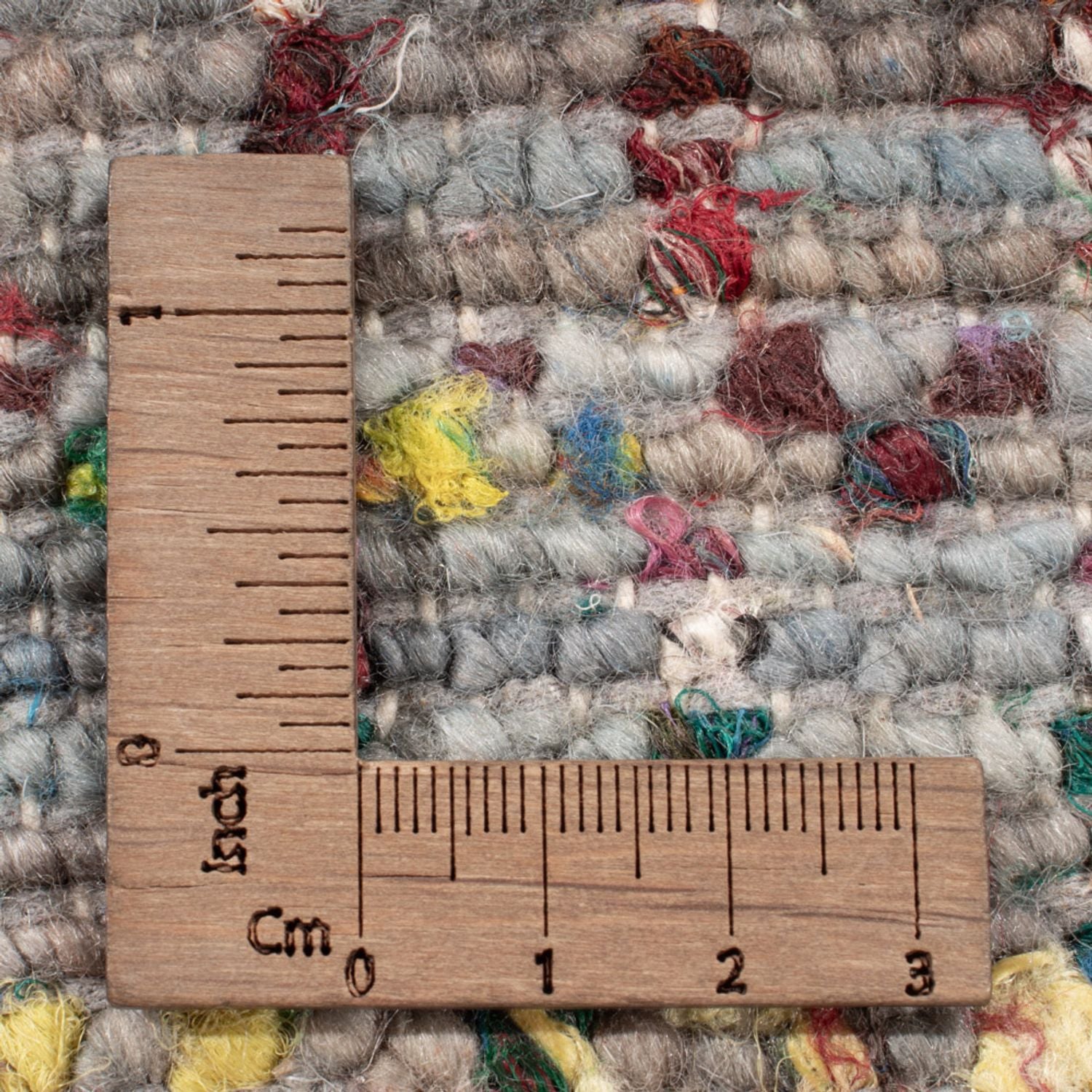 Designer Teppich - 195 x 152 cm - mehrfarbig