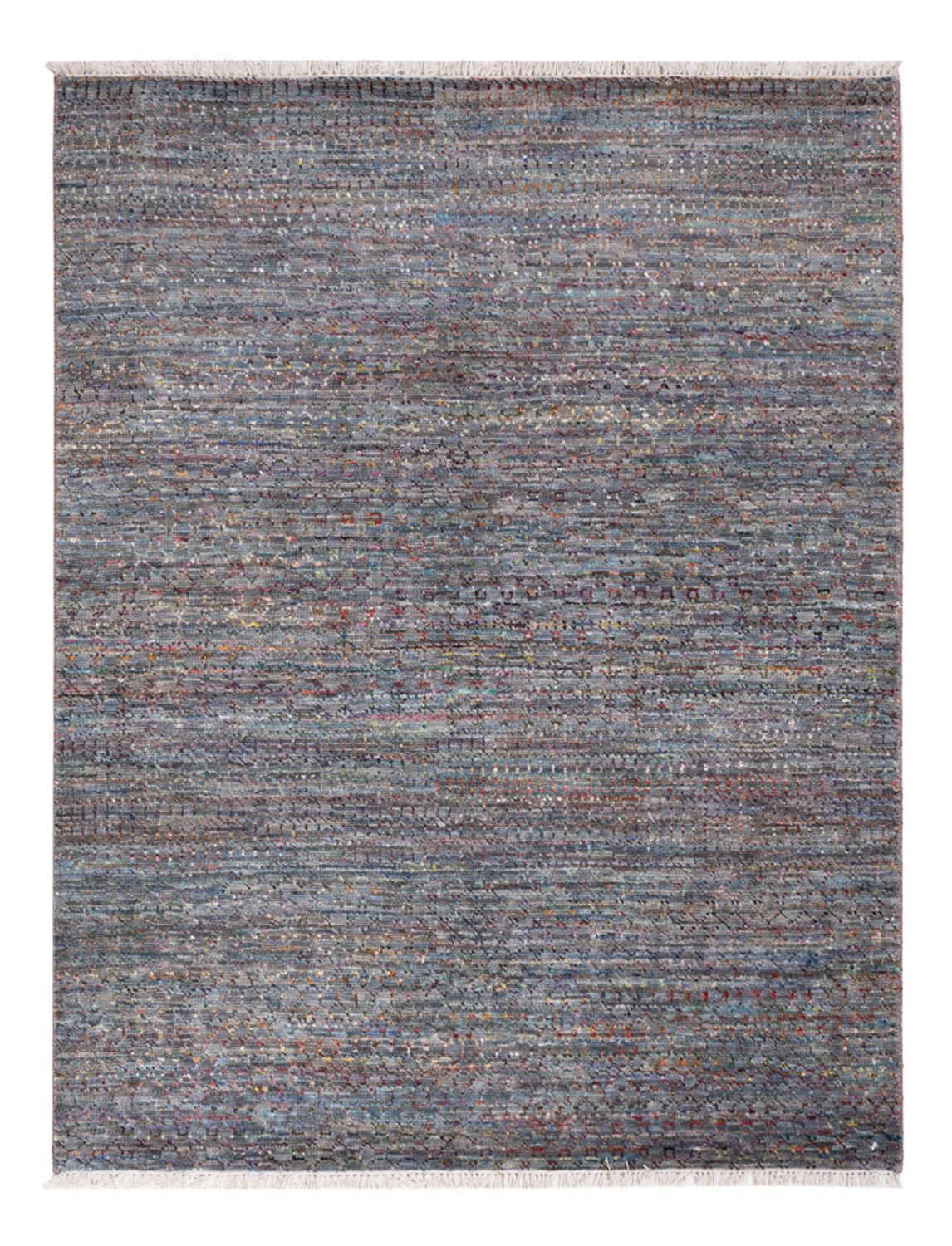 Designer Teppich - 203 x 154 cm - mehrfarbig