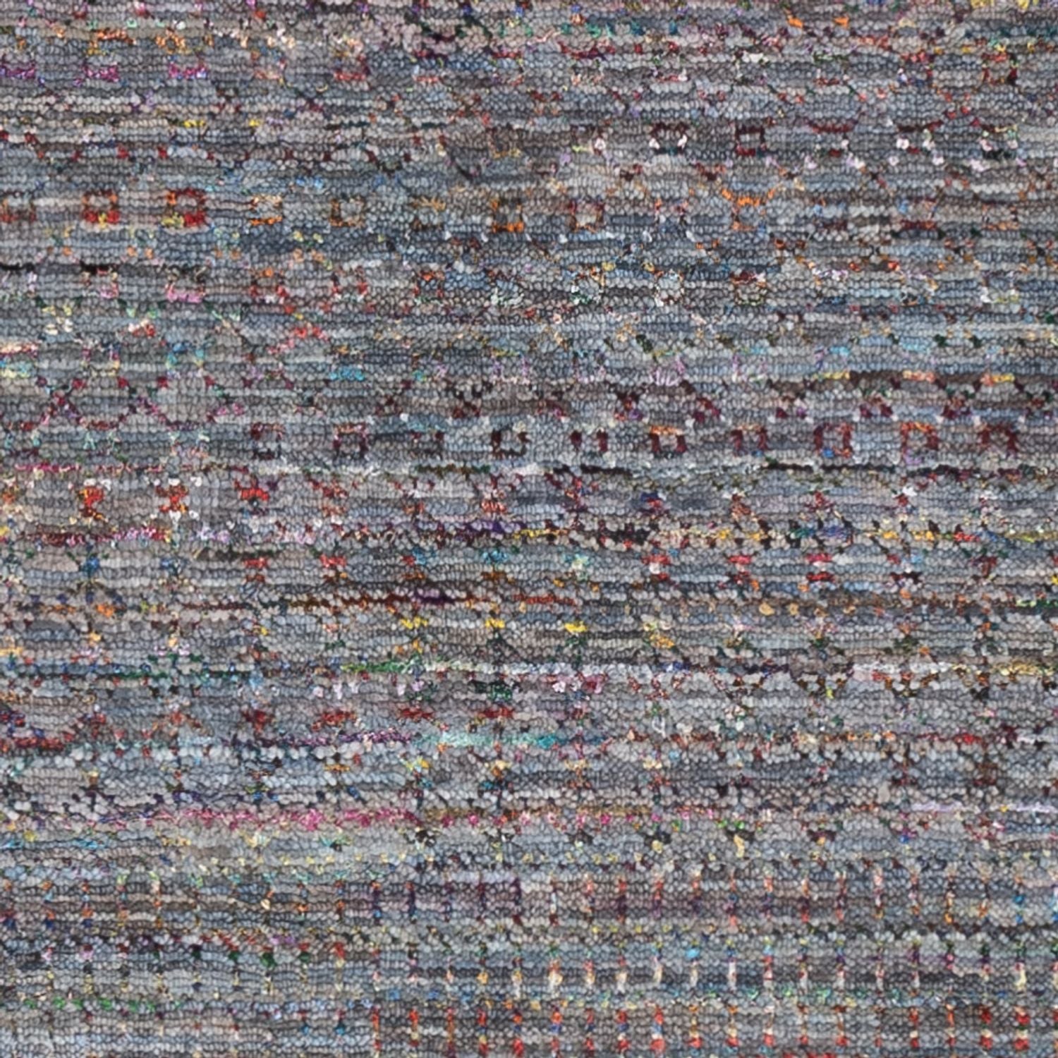 Designer Teppich - 203 x 154 cm - mehrfarbig