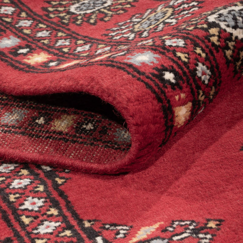 Pakistan Teppich - 215 x 137 cm - rot