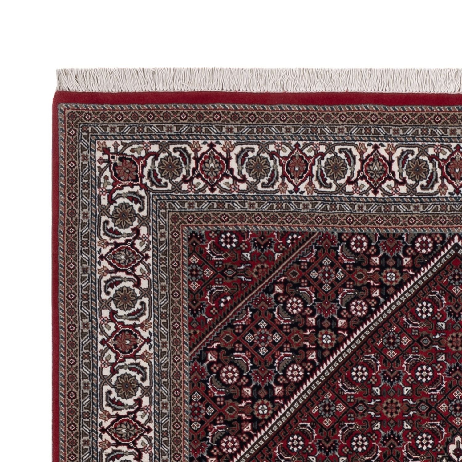 Orientteppich - Bidjar - Indus - 201 x 142 cm - dunkelbraun