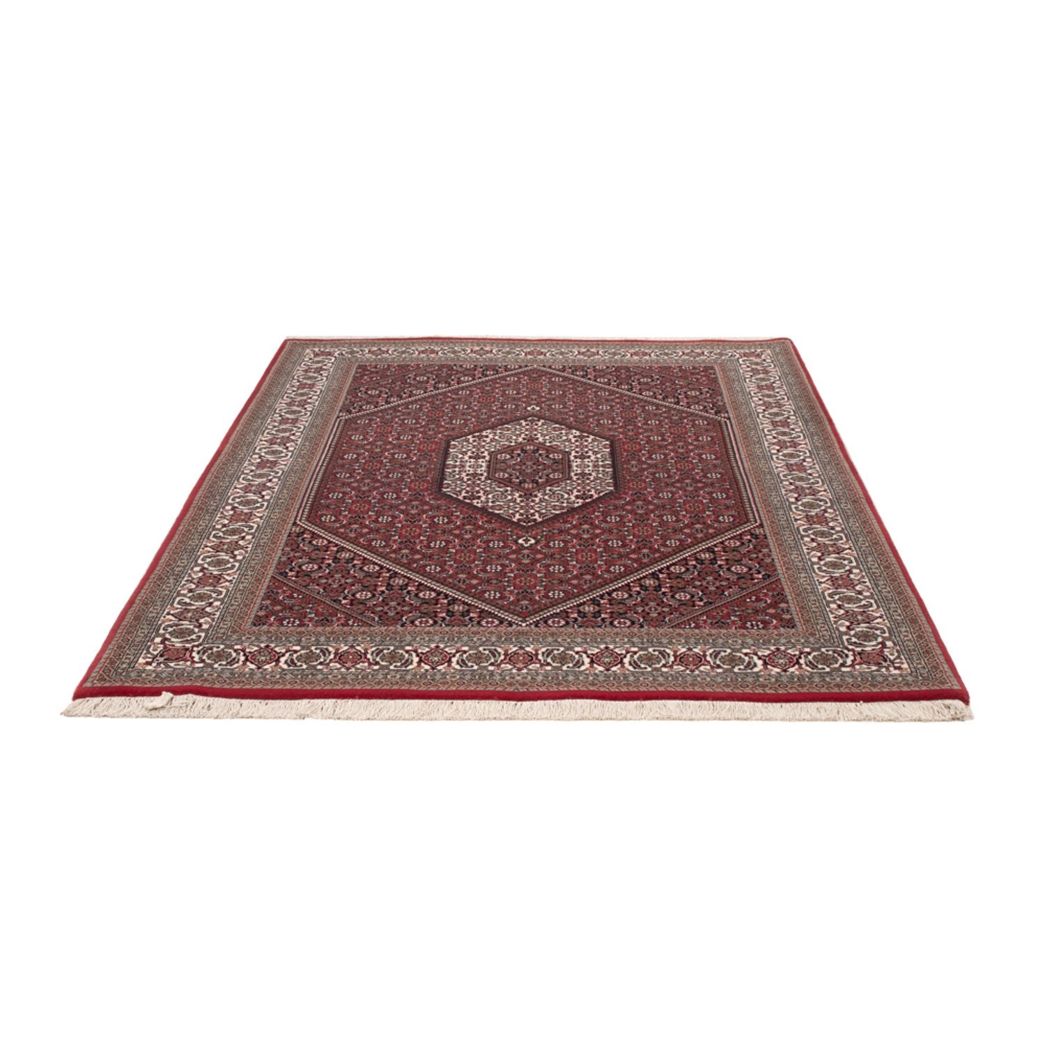 Orientteppich - Bidjar - Indus - 201 x 142 cm - dunkelbraun