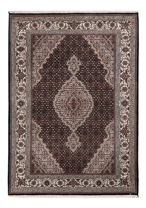 Orientteppich - Täbriz - 196 x 141 cm - dunkelgrau