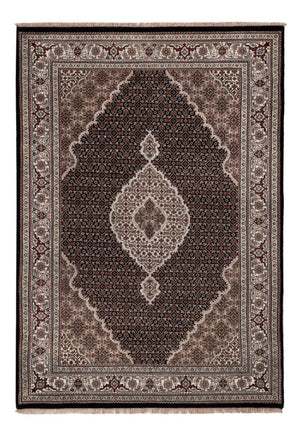 Orientteppich - Täbriz - 204 x 142 cm - dunkelgrau