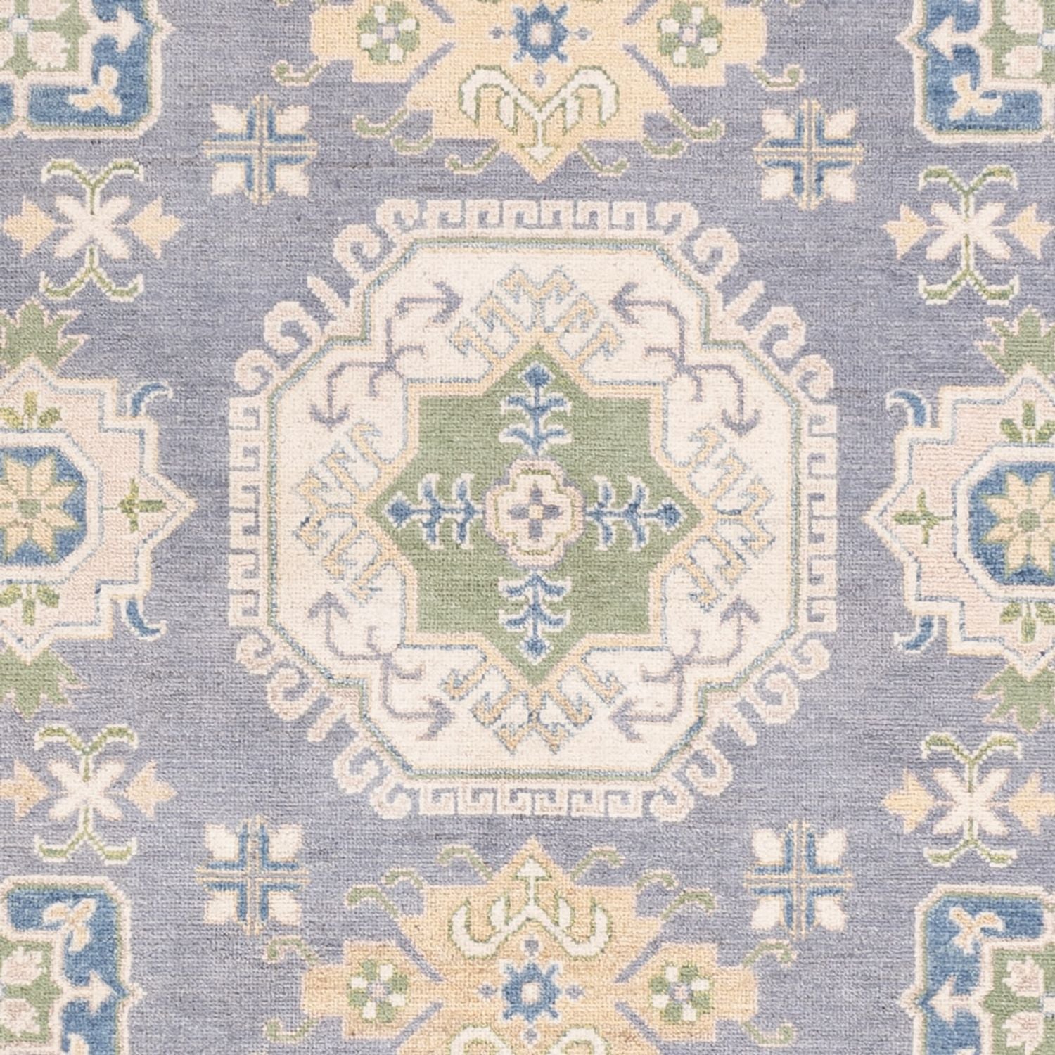 Ziegler Teppich - Kazak - 299 x 201 cm - seeblau