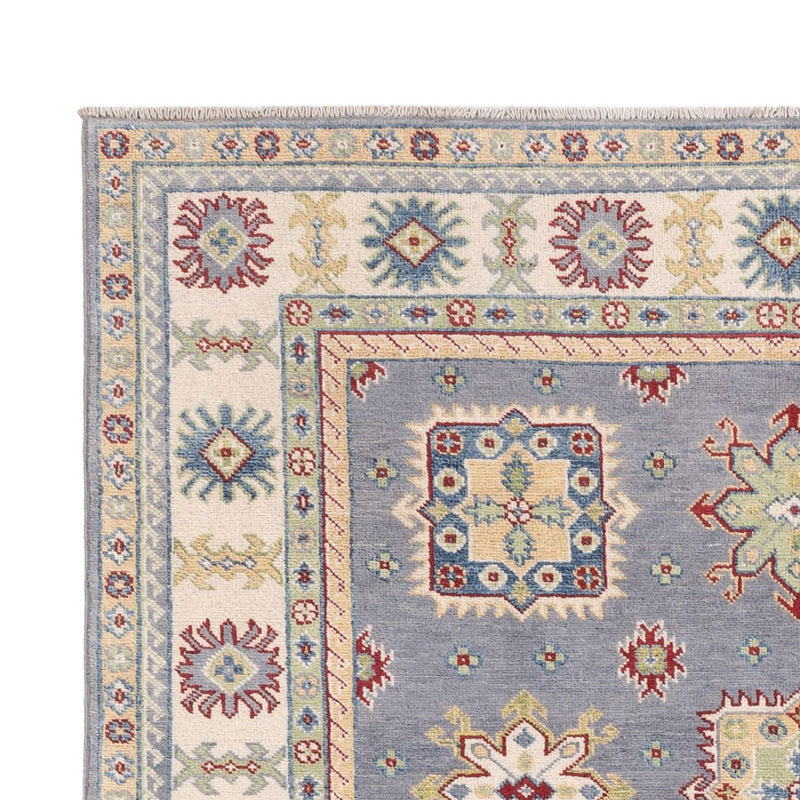 Ziegler Teppich - Kazak - 234 x 170 cm - seeblau