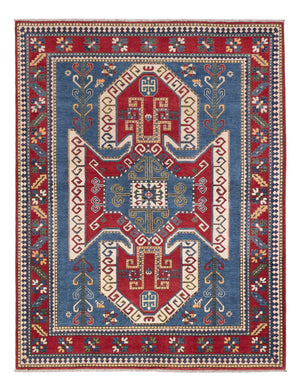 Ziegler Teppich - Kazak - 227 x 178 cm - mehrfarbig