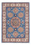 Ziegler Teppich - Kazak - 240 x 167 cm - blau