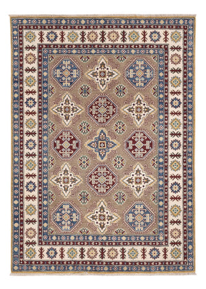 Ziegler Teppich - Kazak - 212 x 150 cm - dunkelbeige