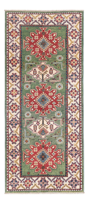 Läufer Ziegler - Kazak - 192 x 83 cm - grün