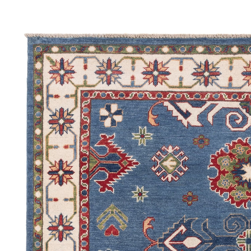 Ziegler Teppich - Kazak - 206 x 156 cm - blau