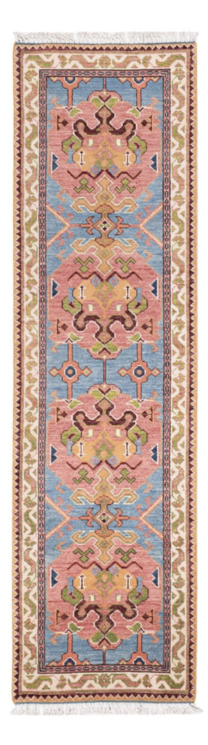 Läufer Ziegler - Kazak - 296 x 79 cm - blau