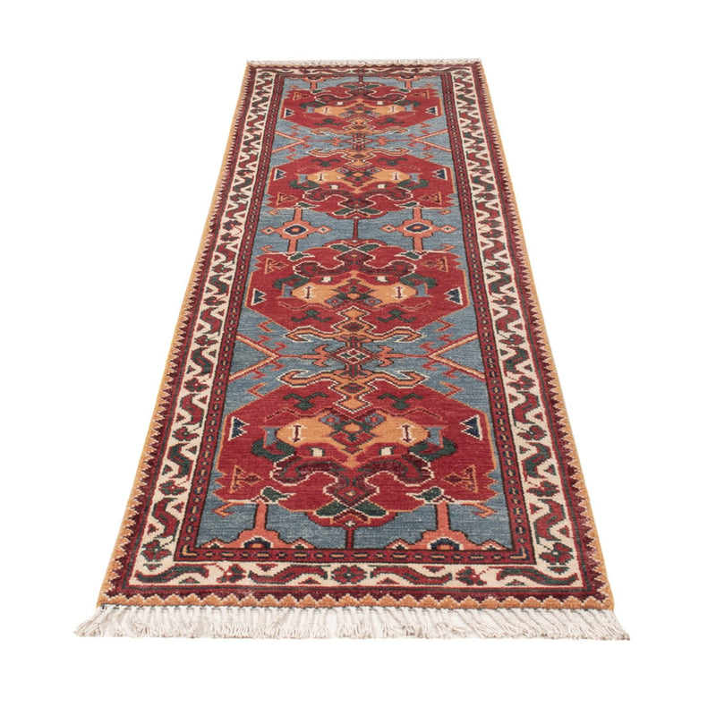 Läufer Ziegler - Kazak - 287 x 75 cm - blau