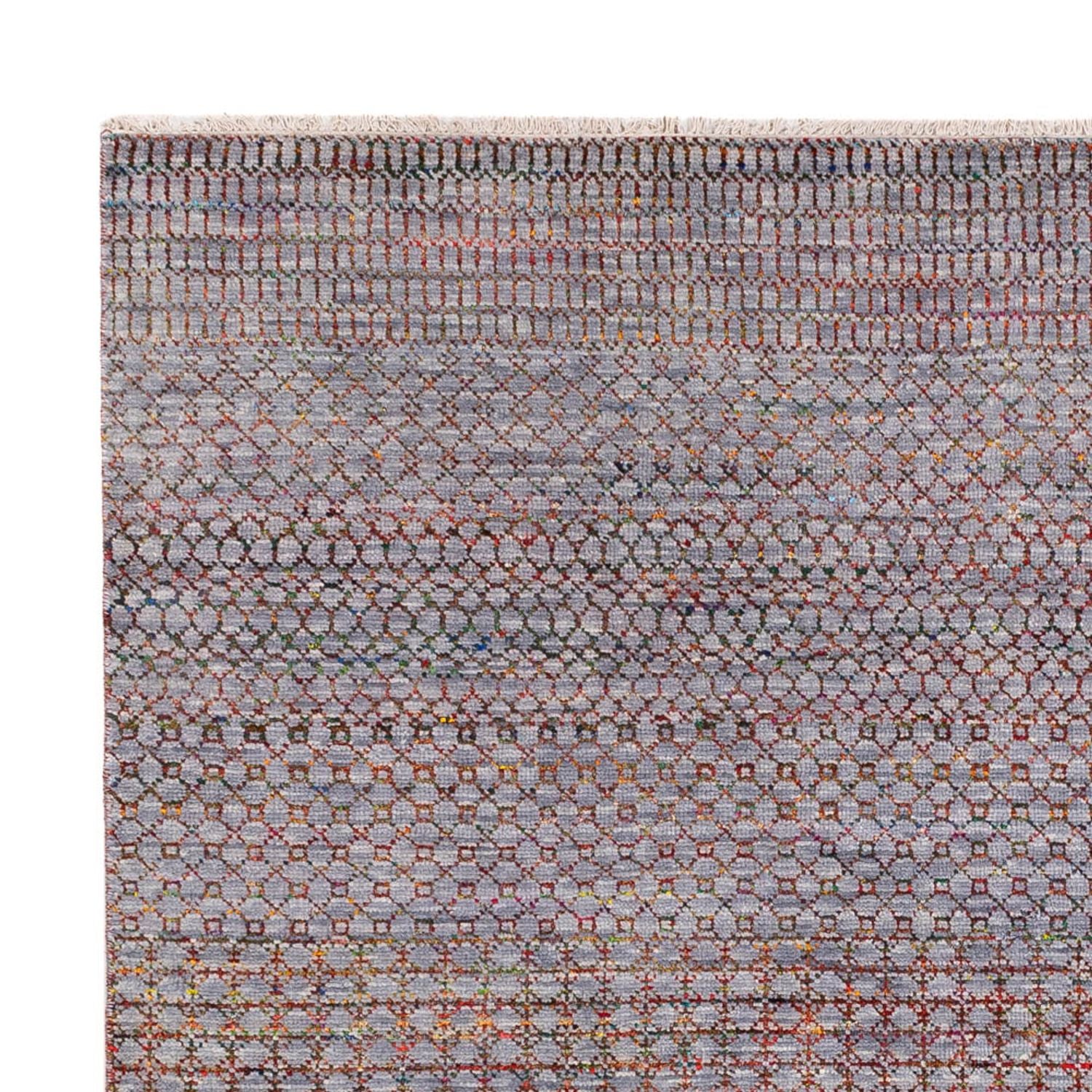 Designer Teppich - 297 x 250 cm - dunkelblau