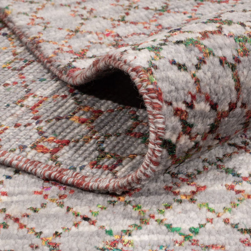 Designer Teppich - 297 x 250 cm - dunkelblau