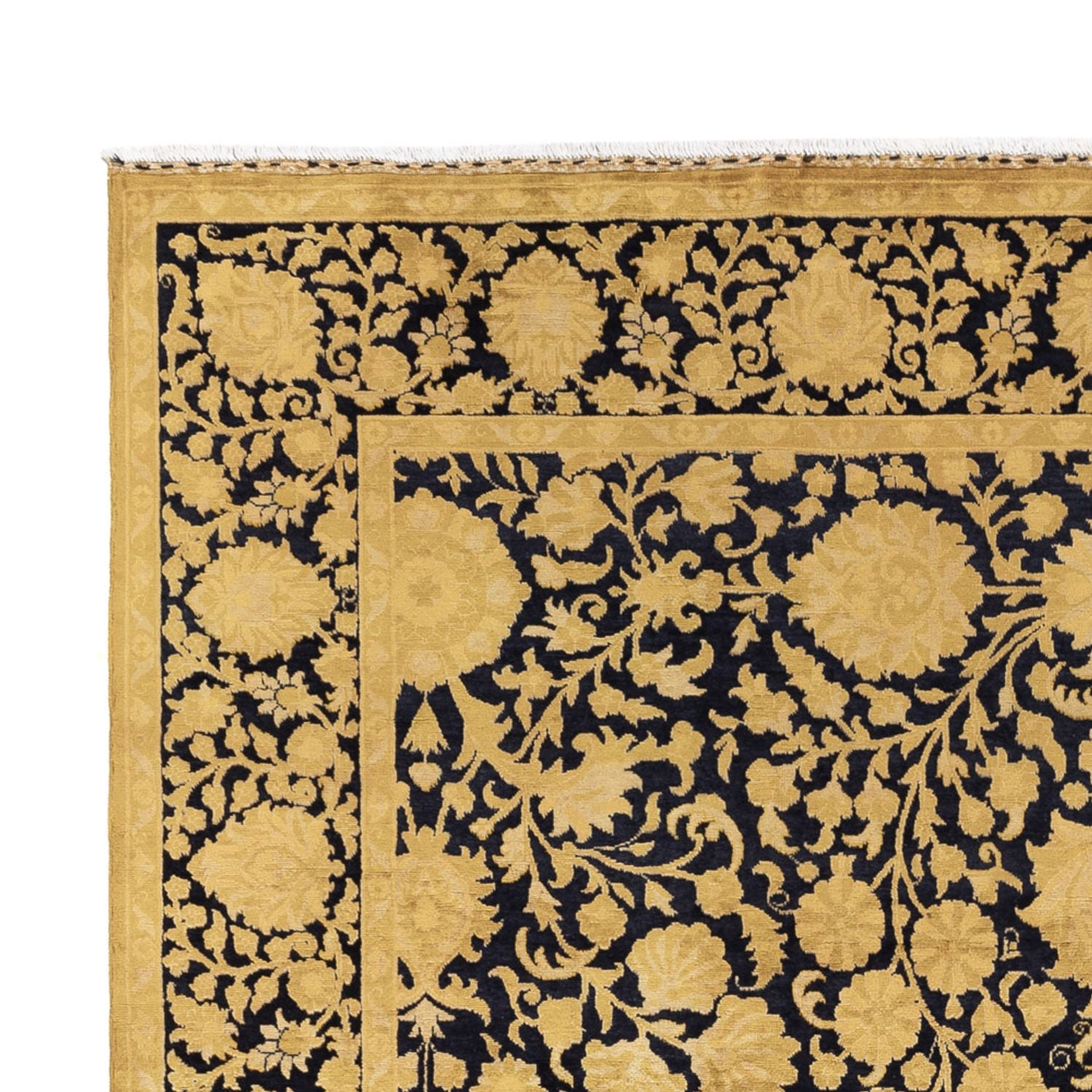 Designer Teppich - 314 x 242 cm - gold
